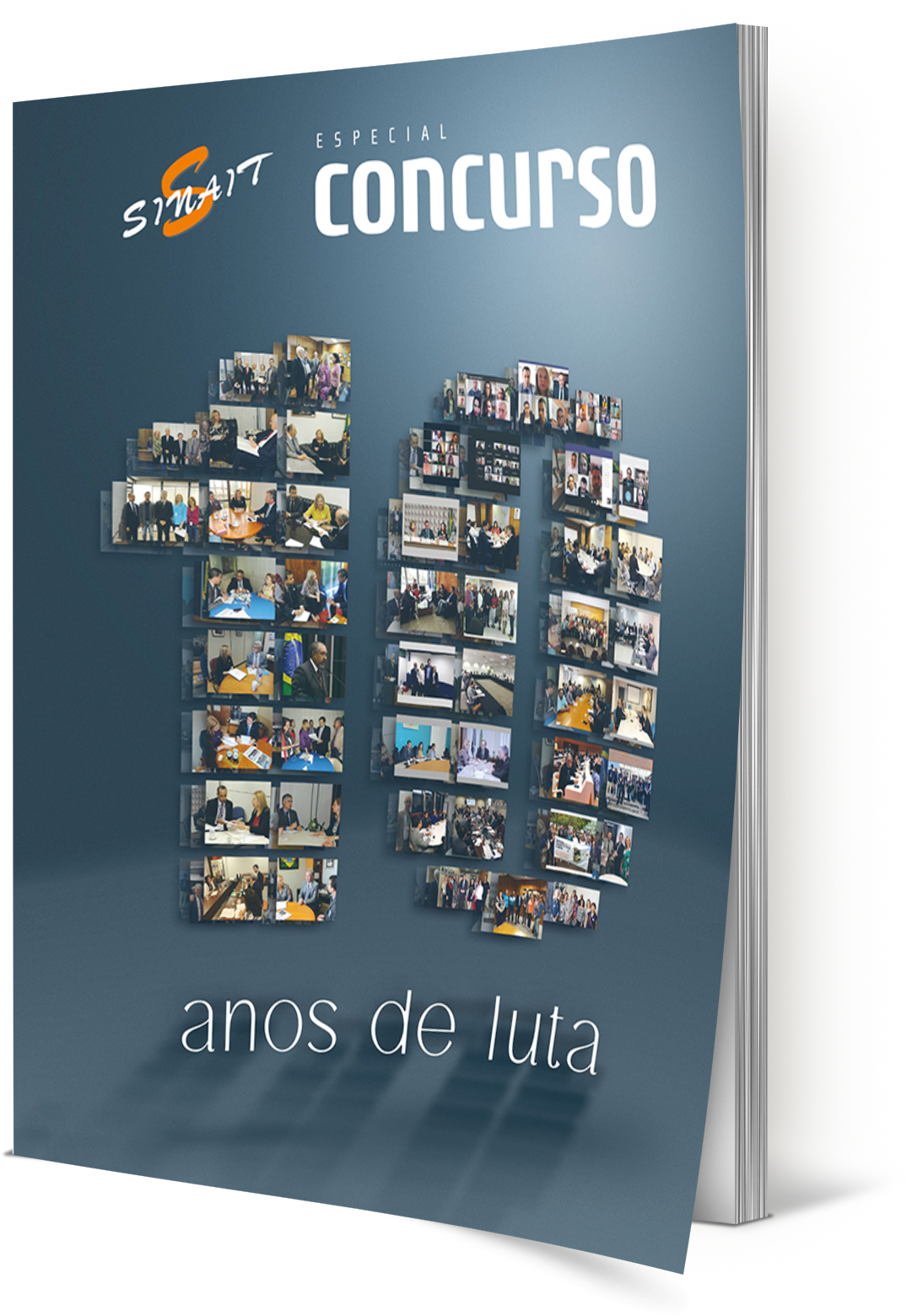 Revista de concurso com 10 anos de luta